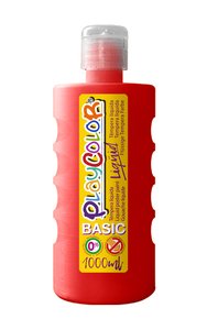 TEMPERA PLAYCOLOR LIQ. 1000 ml ROJO