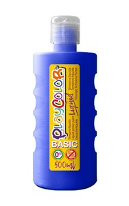 TEMPERA PLAYCOLOR LIQ. 500 ml AZUL OSCUR