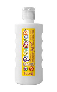 TEMPERA PLAYCOLOR LIQ. 500 ml BLANCO