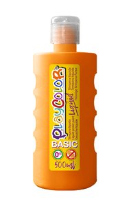 TEMPERA PLAYCOLOR LIQ. 500 ml NARANJA
