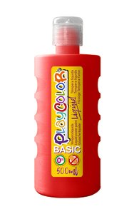 TEMPERA PLAYCOLOR LIQ. 500 ml ROJO