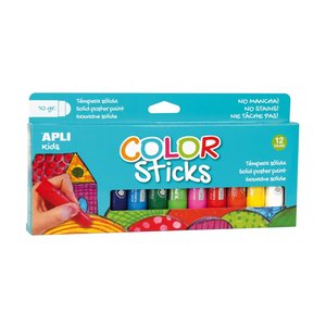TEMPERA APLI STICKS SURTIDO 10g E/12