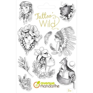 TEMPORARY TATTOOS A.MANDARINE WILD