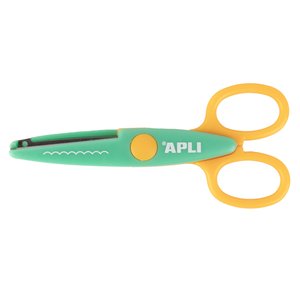 TIJERAS APLI CREATIVA DENTADA 13,5cm