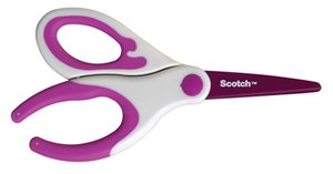 TIJERAS ESCOLAR SCOTCH ACERO INOX ROSA