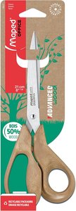 TIJERAS MAPED ADV. WOOD 21cm ASIMETRICA