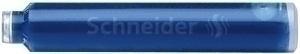 TINTA ESTILOG.SCHNEIDER CAJA 6 CART.AZUL