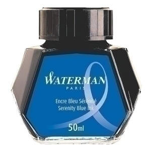 TINTA ESTILOG.WATERMAN 50 ml AZUL