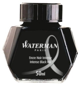 TINTA ESTILOG.WATERMAN 50 ml NEGRO