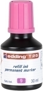 TINTA ROTUL.EDDING 30 ml T25 ROSA