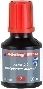TINTA ROTUL.EDDING PIZ.30 ml BT30 ROJO