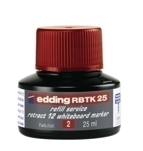 TINTA ROTUL.EDDING 25 ml RBTK25 ROJO