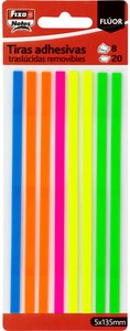 TIRAS ADH.FIXO FLUOR 20h 5x135 P/ 8