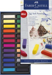 TIZA GOLDFABER PASTEL BLANDO MINI CAJA24