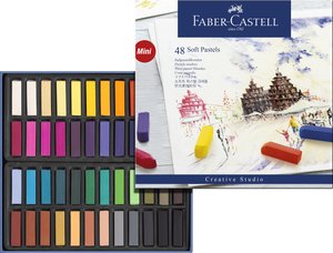 TIZA GOLDFABER PASTEL BLANDO MINI CAJA48