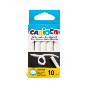 TIZAS BLANCAS CARIOCA CAJA 10