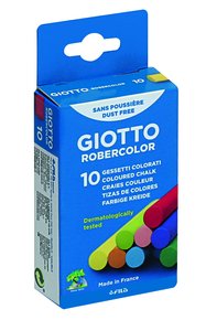 TIZAS COLOR CAJA C/10 GIOTTO ROBERC. BL.