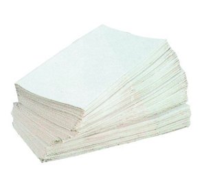 TOALLA ZIG-ZAG LAMINADA 2 CAPAS PAQ. 196