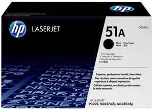 TONER HP Nº51A Q7551A LJ 3027/3005 NEGRO