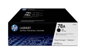 TONER HP Nº78A CE278AD NEGRO PACK 2 UD.