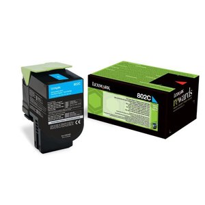 TONER LEXMARK 80C20K0 CX310/C410 CIAN
