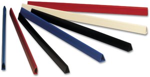 VARILLA DOSSIERS APLI A4 10mm AZUL C/50