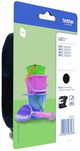 CART.IJ. BROTHER LC-221BK NEGRO