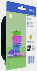 CART.IJ. BROTHER LC-221Y AMARILLO