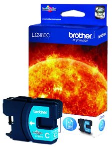 CART.IJ. BROTHER LC 980C CIAN