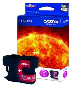 CART.IJ. BROTHER LC 980M MAGENTA