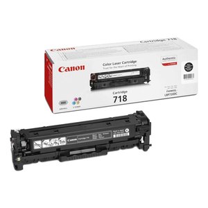 TONER CANON 718K NEGRO 3.400 PAG