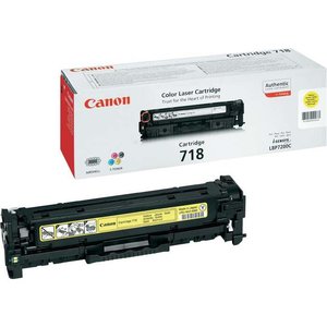 TONER CANON 718Y AMARILLO 2.900 PAG