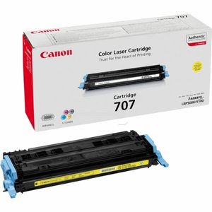 TONER CANON CRG707Y AMARILLO (2.000 PÁG.