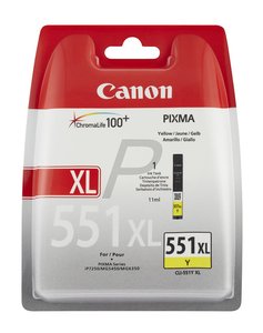 CART.IJ.CANON CLI-551XL AMARILLO