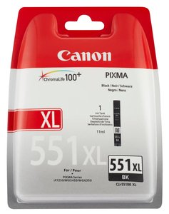 CART.IJ.CANON CLI-551XL NEGRO