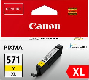 CART.IJ.CANON CLI-571YXL AMARILLO