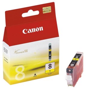 CART.IJ.CANON CLI8Y DEP.TINT.AMARILLA
