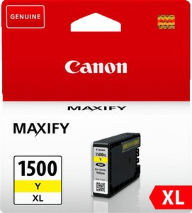 CART.IJ.CANON PGI1500XLY AMARILLO