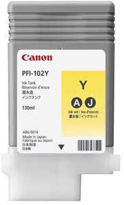 CONS.PLOTTER CANON PFI102Y DEP.T.AMARILL