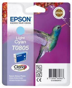 CART.IJ.EPSON T080540 R2x5/360 CIAN CLAR