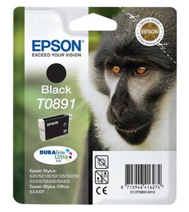 CART.IJ.EPSON T089140 S20 NEGRO