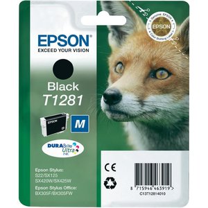 CART.IJ.EPSON T128140 NEGRO