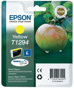 CART.IJ.EPSON T129440 AMARILLO
