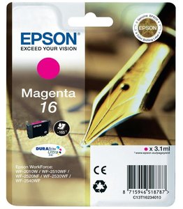 CART.IJ.EPSON T162340 Nº16 MAGENTA