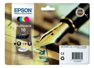 CART.IJ.EPSON T162640 Nº16 MULTIPACK