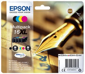 CART.IJ.EPSON T163640 Nº16XL MULTIPACK