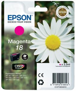 CART.IJ.EPSON T180340 Nº18 MAGENTA