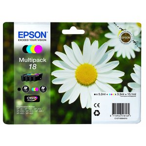 CART.IJ.EPSON T180640 Nº18 MULTIPACK