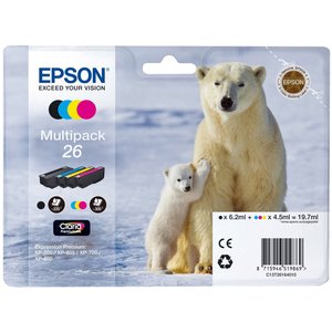 CART.IJ.EPSON T261640 Nº26 MULTIPACK