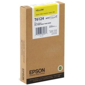 CART.IJ.EPSON T612400 AMARILLO (220ML.)